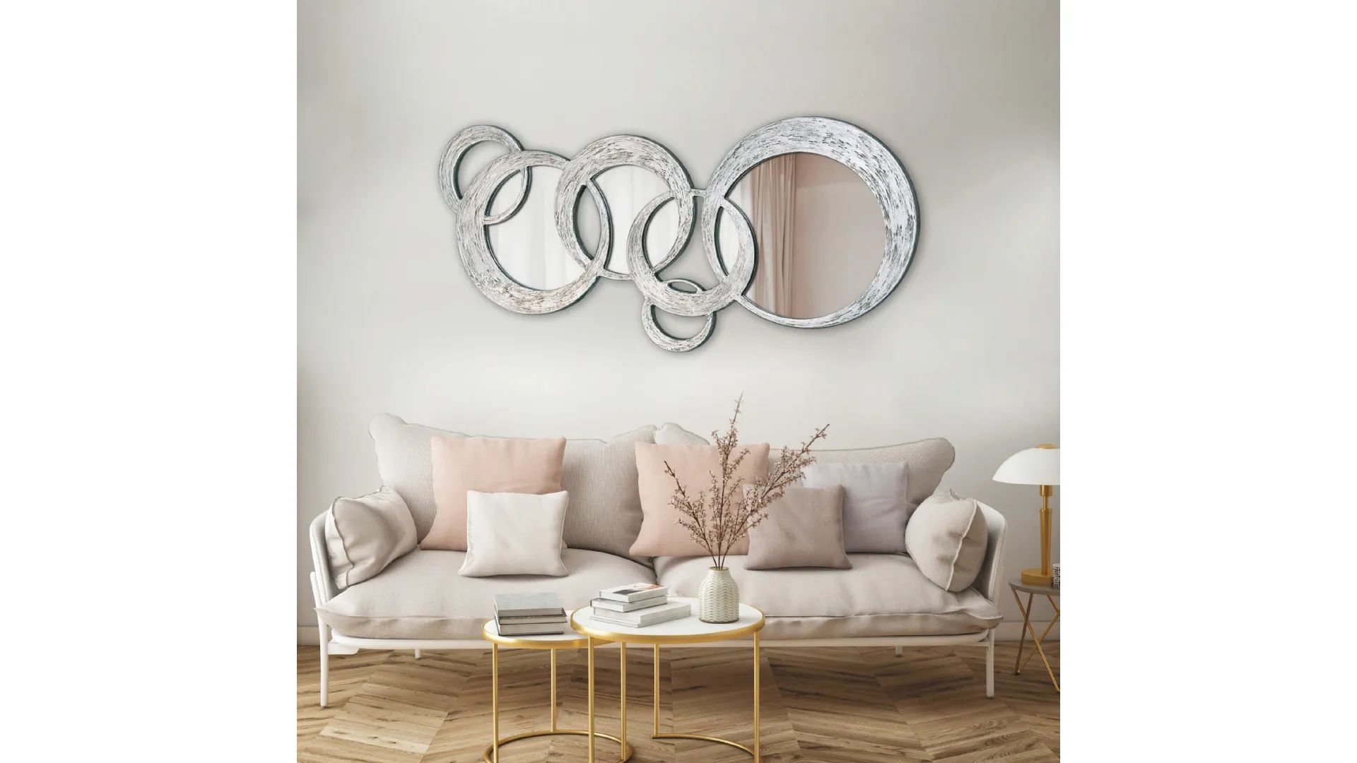 Specchio Circles di Pintdecor